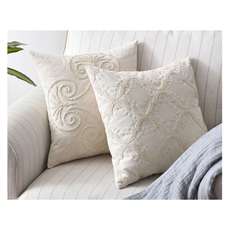 Cotton And Linen Woven Embroidered Couch Pillow Bed Head Cushion Cotton And Linen Woven Embroidered Couch Pillow Bed Head Cushion