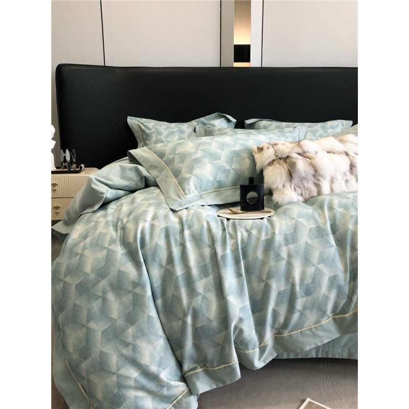 Long-staple Cotton Printed Four-piece Bedding Set Cotton Bedding Long-staple Cotton Printed Four-piece Bedding Set Cotton Bedding