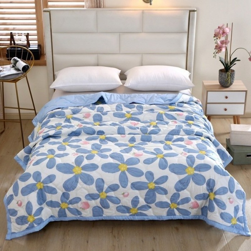 Summer Gift Washed Cotton Summer Quilt Air Conditi...