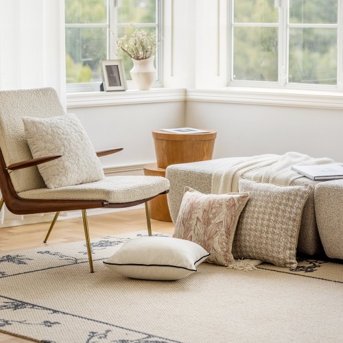 Chenille Pillow Case Living Room Sofa Bed Cushion ...