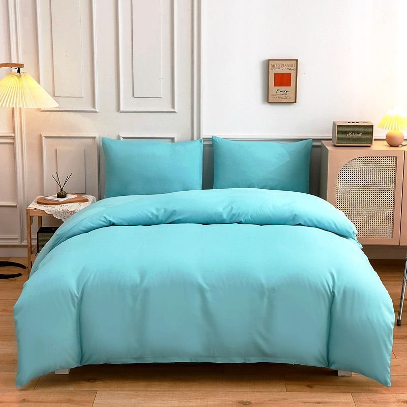 Pure Color Double-sided Four-piece Bedding Set Pure Color Double-sided Four-piece Bedding Set