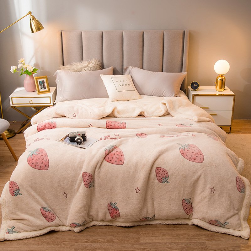 Thickened Winter Warm Single Quilt Blanket Thickened Winter Warm Single Quilt Blanket