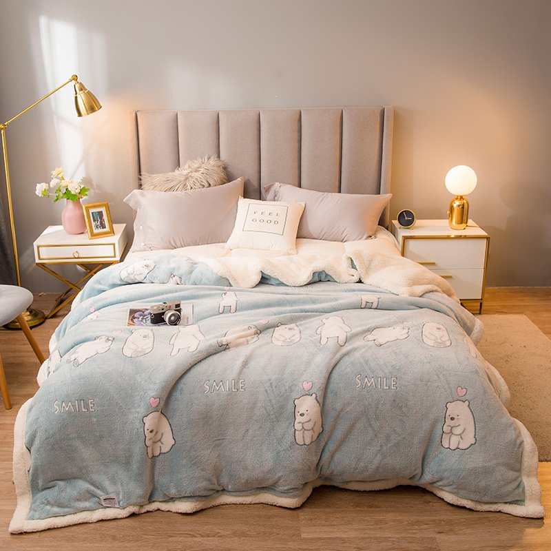 Thickened Winter Warm Single Quilt Blanket Thickened Winter Warm Single Quilt Blanket