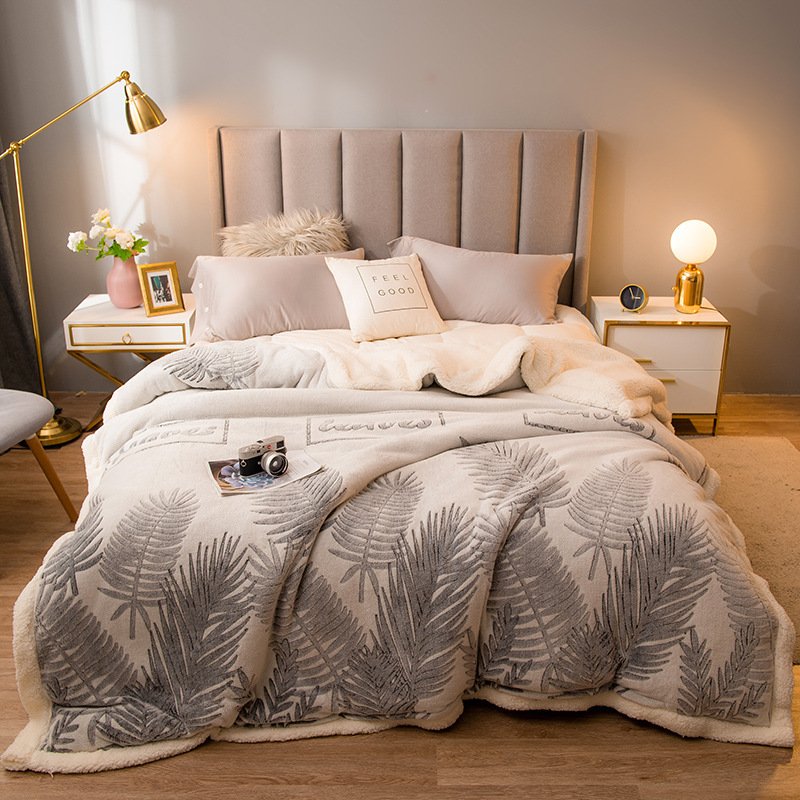 Thickened Winter Warm Single Quilt Blanket Thickened Winter Warm Single Quilt Blanket