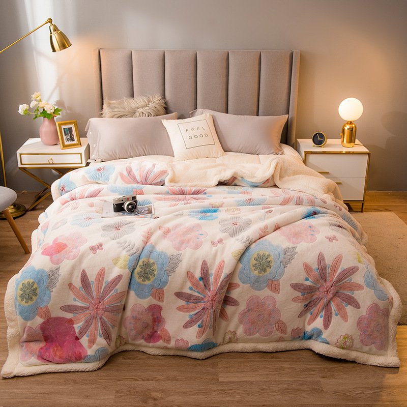 Thickened Winter Warm Single Quilt Blanket Thickened Winter Warm Single Quilt Blanket