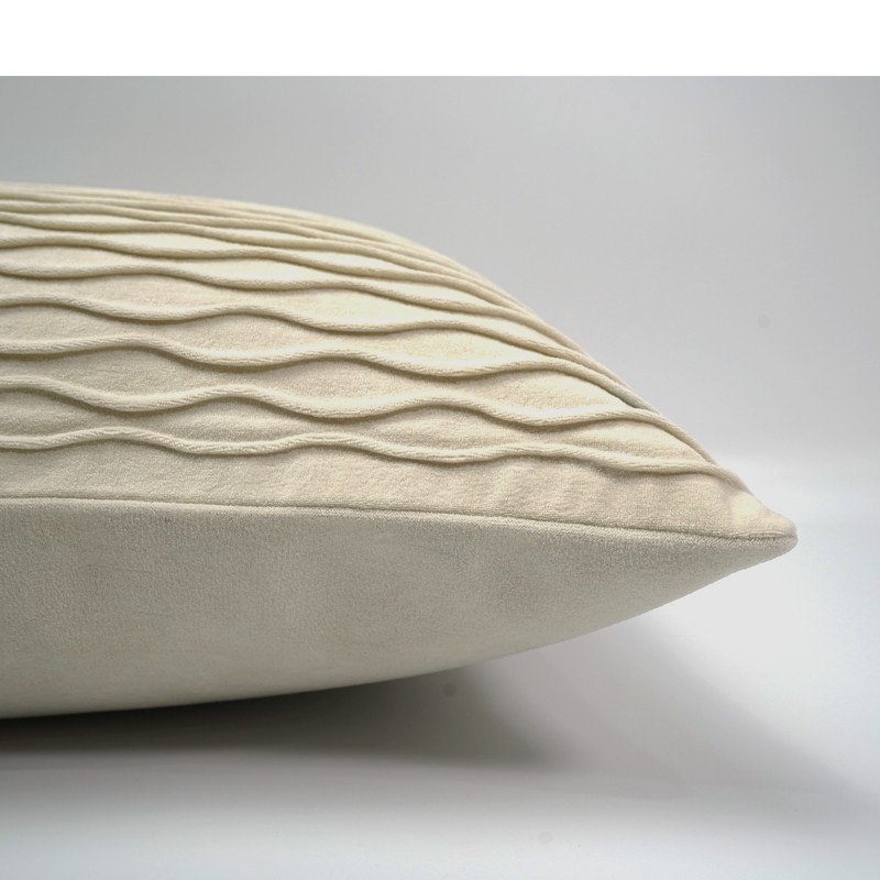 New Beige Wave Pattern Pillows Nordic Modern Minimalist Model Room Sales Office Waist Pillow New Beige Wave Pattern Pillows Nordic Modern Minimalist Model Room Sales Office Waist Pillow