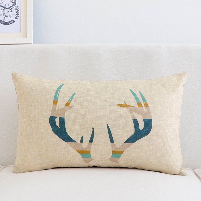 Cushion Car And Office Chair Long Shape Pillow Cover