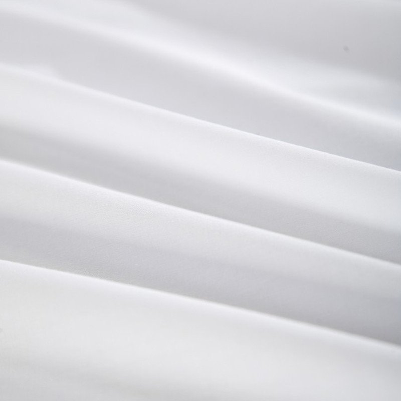 4-Piece Cotton Bedding Set – Soft Twill, Minimalist Plain Design