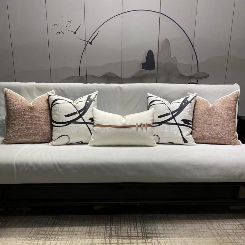 Simple Tea Room Throw Pillow Cover Linen Simple Tea Room Throw Pillow Cover Linen