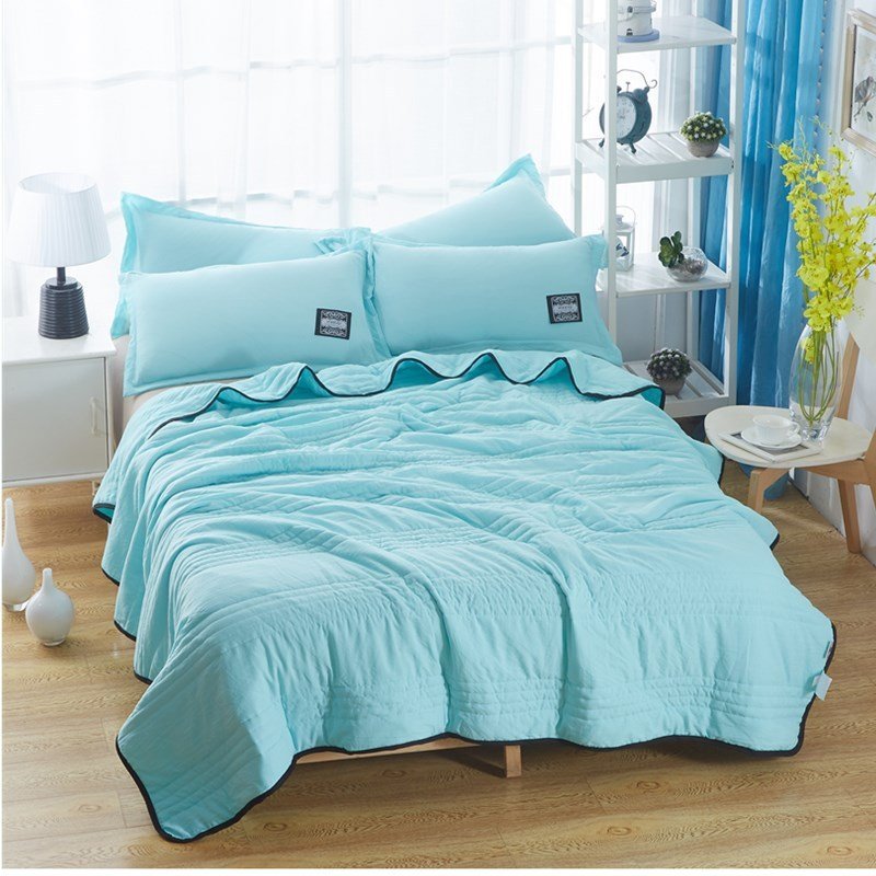 Cooling Blankets Pure Color Summer Quilt Plain Summer Cool Quilt Compressible Air-conditioning Quilt Quilt Blanket Cooling Blankets Pure Color Summer Quilt Plain Summer Cool Quilt Compressible Air-conditioning Quilt Quilt Blanket