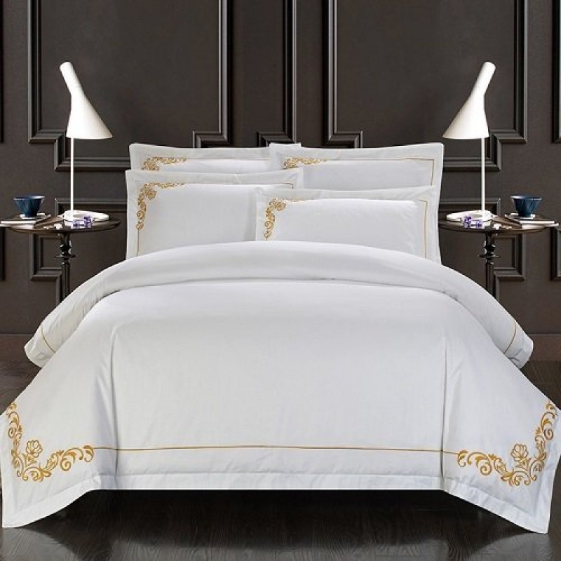 4-Piece Cotton Bedding Set – Soft Twill, Minimal...
