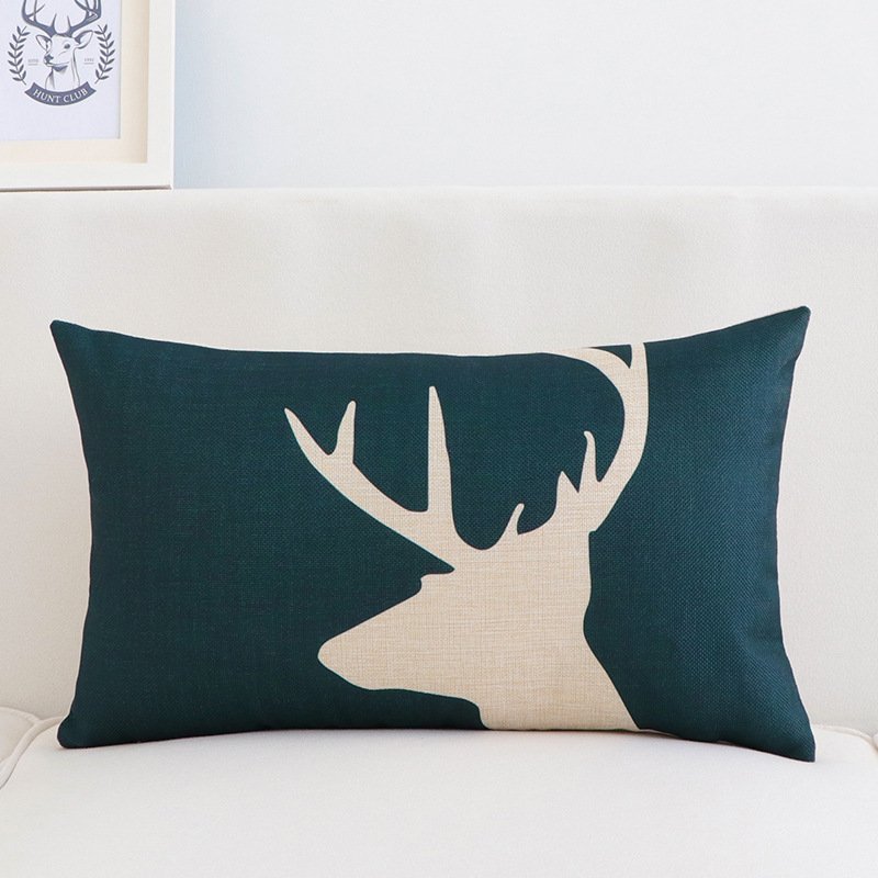 Cushion Car And Office Chair Long Shape Pillow Cover