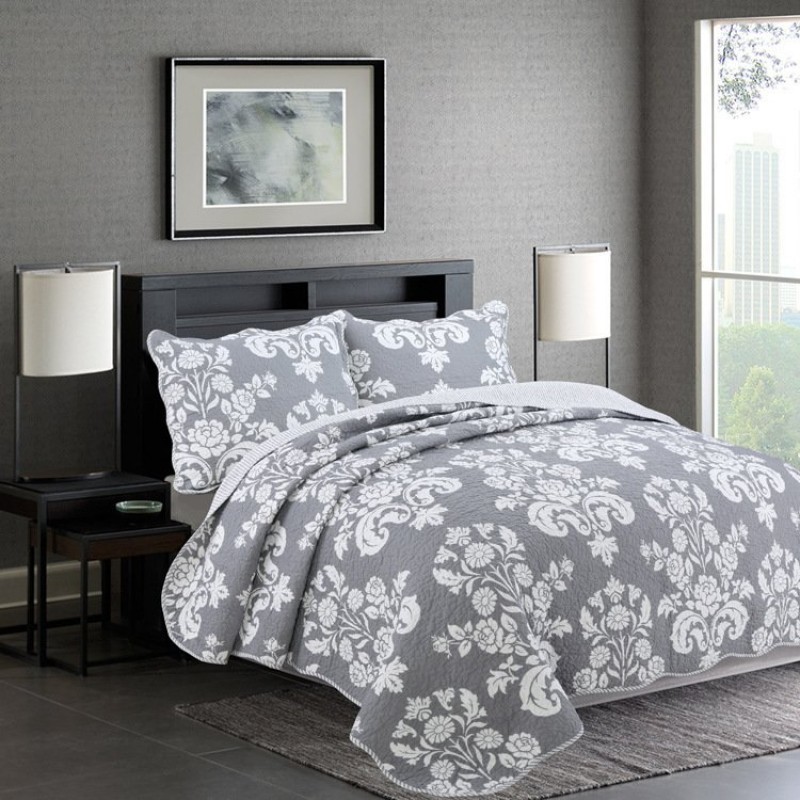 Bedding Quilted Cotton Three-piece Set