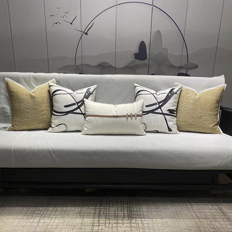 Simple Tea Room Throw Pillow Cover Linen Simple Tea Room Throw Pillow Cover Linen