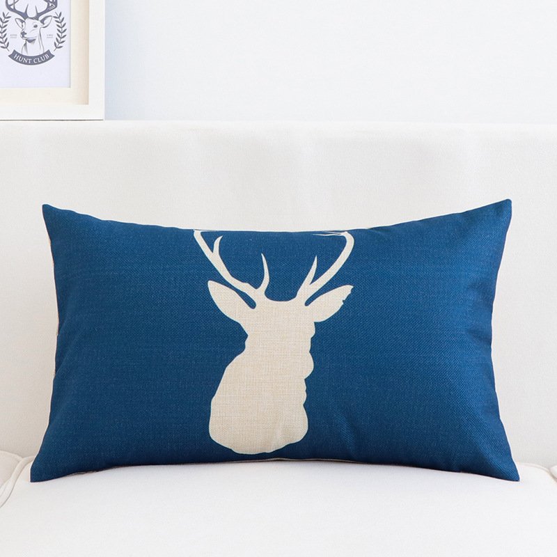 Cushion Car And Office Chair Long Shape Pillow Cover