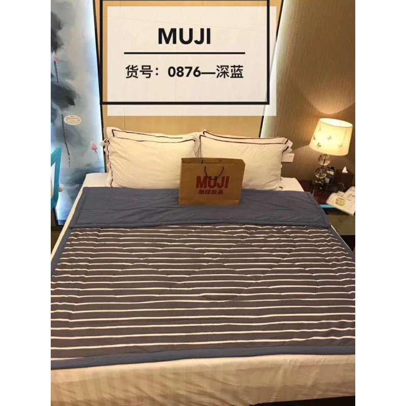 Washable Simple Striped Air Conditioning Quilt