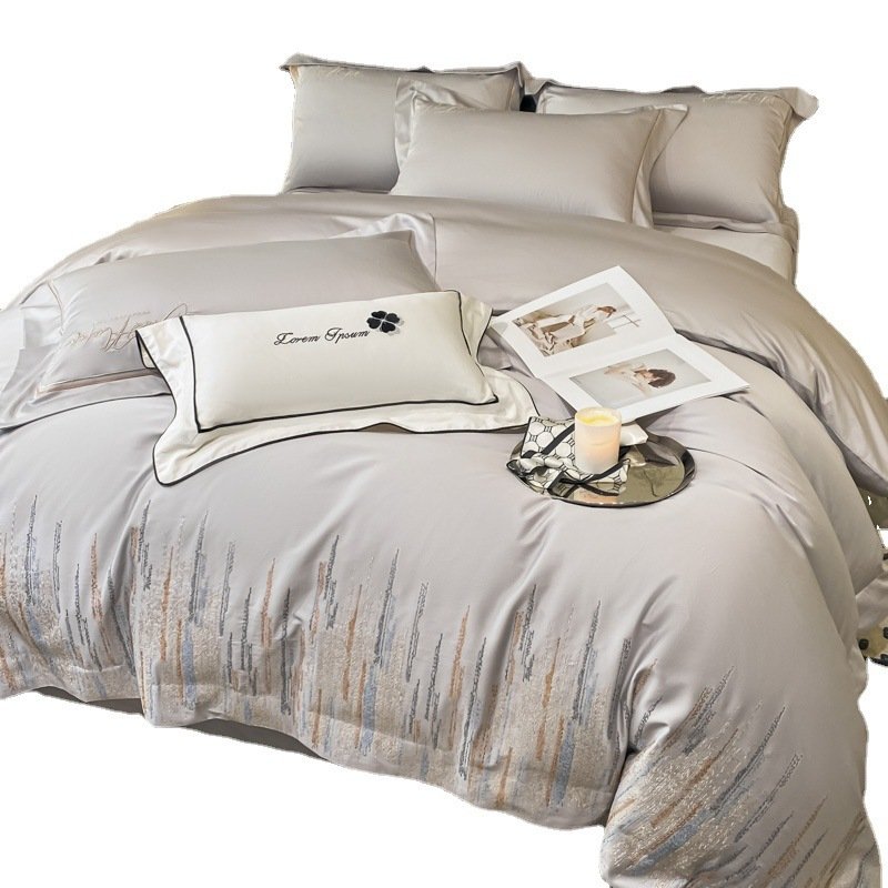 Simple Four-piece Bedding Set Available In Four Seasons Simple Four-piece Bedding Set Available In Four Seasons