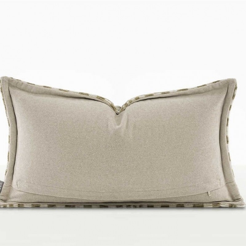 Minimally Designed Nordic Ins Checkerboard Plush Cushion