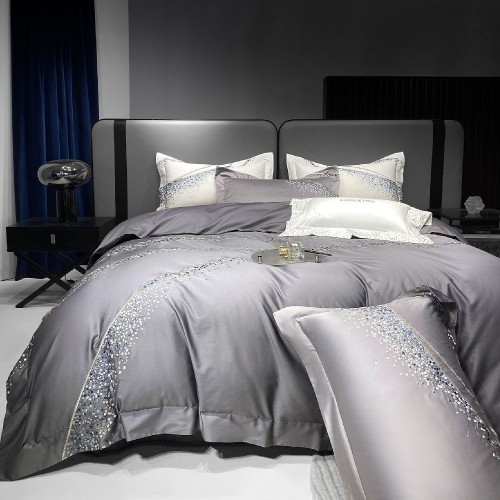 120 Long-staple Cotton Four-piece Set High-grade S...