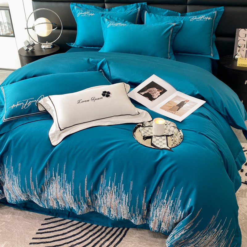 Simple Four-piece Bedding Set Available In Four Seasons Simple Four-piece Bedding Set Available In Four Seasons