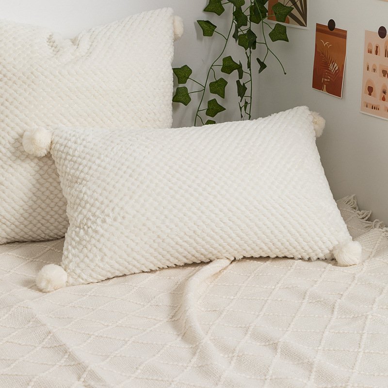 Simple Ins Style Loop Velvet Pillow Cover Simple Ins Style Loop Velvet Pillow Cover