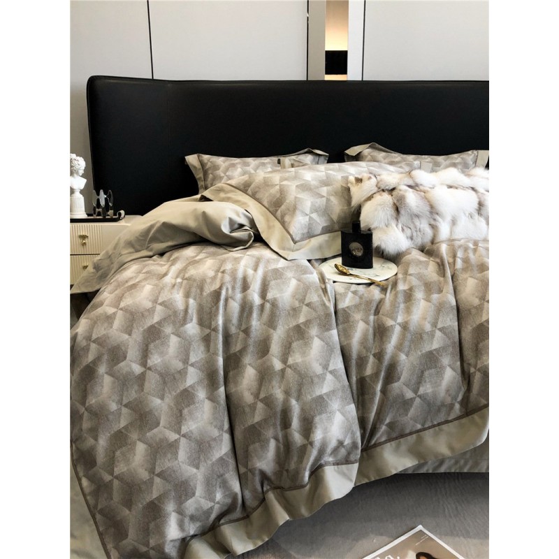 Long-staple Cotton Printed Four-piece Bedding Set Cotton Bedding Long-staple Cotton Printed Four-piece Bedding Set Cotton Bedding