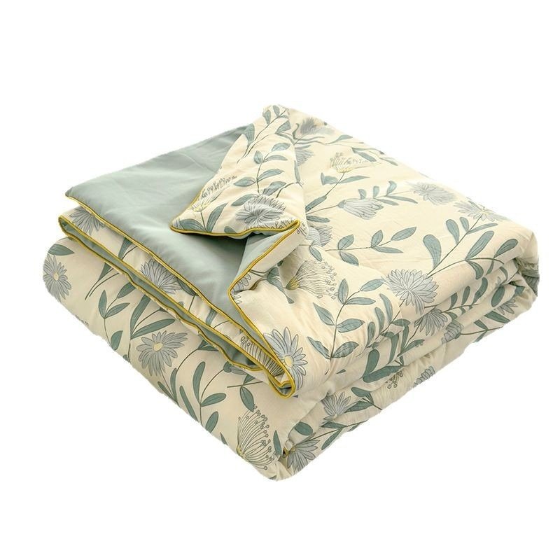 Class A Washed Cotton Double-layer Yarn Soybean Fiber Quilt Air-conditioning Quilt Class A Washed Cotton Double-layer Yarn Soybean Fiber Quilt Air-conditioning Quilt