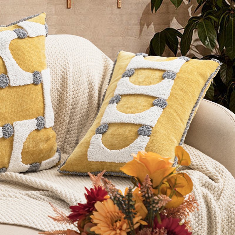 Simple Ins Style Loop Velvet Pillow Cover Simple Ins Style Loop Velvet Pillow Cover